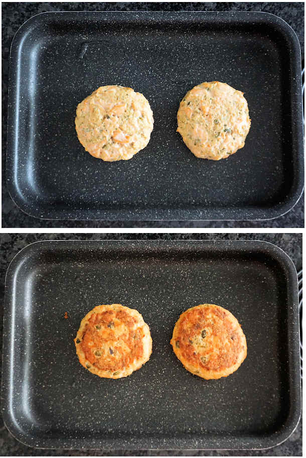 Chunky Salmon Burgers Recipe Cuisine Fiend
